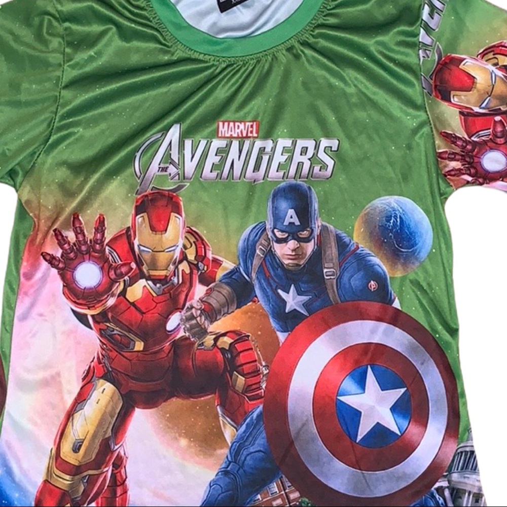 Marvel Avengers Boys Graphic Tee Shirt XXL Pullover